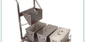 Stainless Steel Sanitation and Mopping Trolley