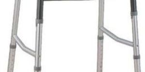 One Button Folding Walker