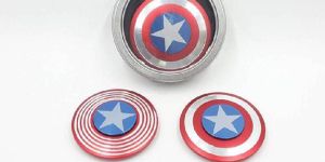 Captain America Shield Metal Hand Spinner