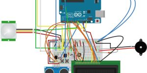 PIR + Ultrasonic Sensor