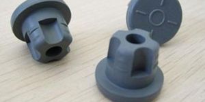 Blue Rubber Bottle Stopper