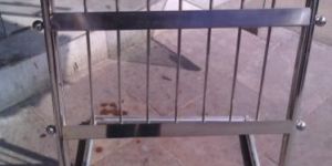 Stainless Steel Newspaper Stand