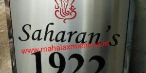 Stainless Steel Name Plates