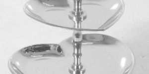 Steel Cake Stand Heart Shape