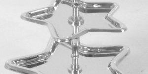 Steel Cake Stand Star Shape