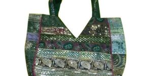 Ladies Printed Cotton Handbag