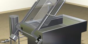 Rectangular Fryer with Inbuilt Heat