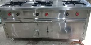 Three Burner Indian Range Gas Stove