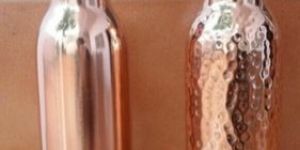 Copper Bottle Hammering