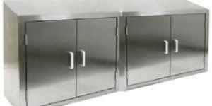Wall Dish Cabinet Hinged Doors