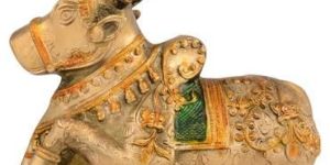 Sitting Nandi Statue