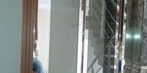 Glass Swing Lift Door