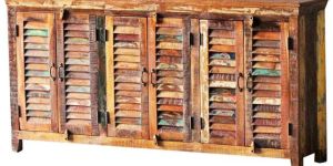 Reclaimed Wooden Side Board