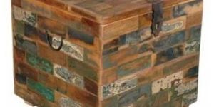 Reclaimed Wooden Storage Trunk