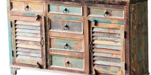 Recycled Wooden Side Board