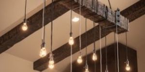 Wooden Light Chandelier