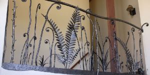Wrought Iron Balcony Railing