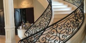 Wrought Iron Staircase Railing