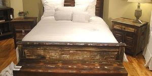 Reclaimed Wood Bed