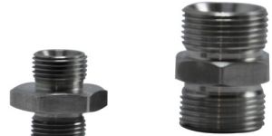 Stainless Steel Hex Nipple Adapter