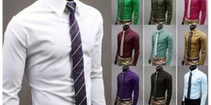 Mens Plain Formal Shirts