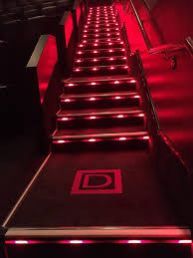 Cinema Step Lighting Installation
