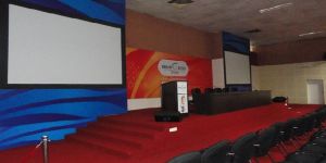 Digital Projector Screen Installation