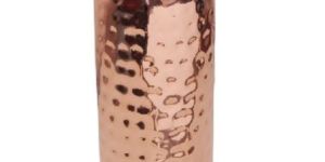Copper Hammered Water Bottle