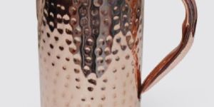 Copper Hammered Jug