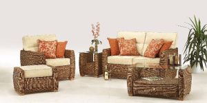 Designer Cane Sofa Set