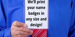 Badge Printing Services
