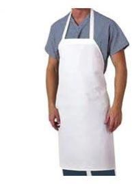 White Canvas Apron