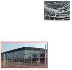 STEEL BARBED WIRE FOR FACTORY FENCING