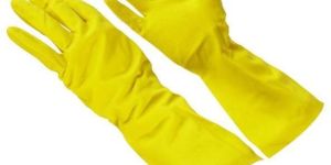 Household Gloves Yellow