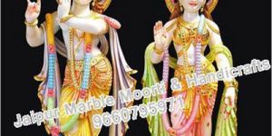 Marble Radha Krishna Statues