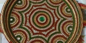 Colourful Readymade Acrylic Rangoli