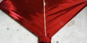 Plain Red Plastic Kites