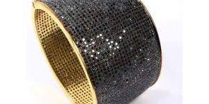 Antique Style 925 Sterling Silver Openable Oval Cuff