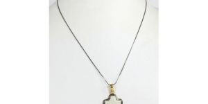 Antique Style Cross Shaped Pendant