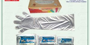 VG-4 White Veterinary Full Hand Gloves