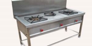 Two Burner Chinese Cooking Range