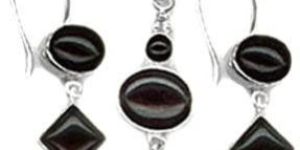 Sterling Silver Necklace Set