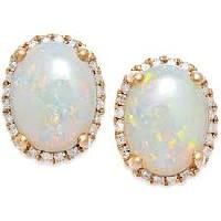Opal Earrings