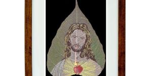 Jesus Yellow & White Painting