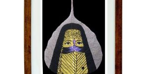 Lady in Burka Painting