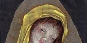 Peepal Leaf Painting