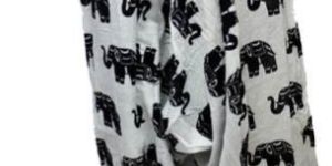 Women Boho Baggy Smock Waist Printed Satin Yoga Hippy Pants