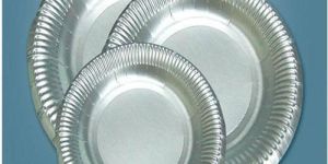 Silver Laminated Paper Plates