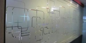 Printed Glass Partition Film