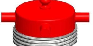 Aluminium Male Round Threaded Fire Hydrant Blank Caps